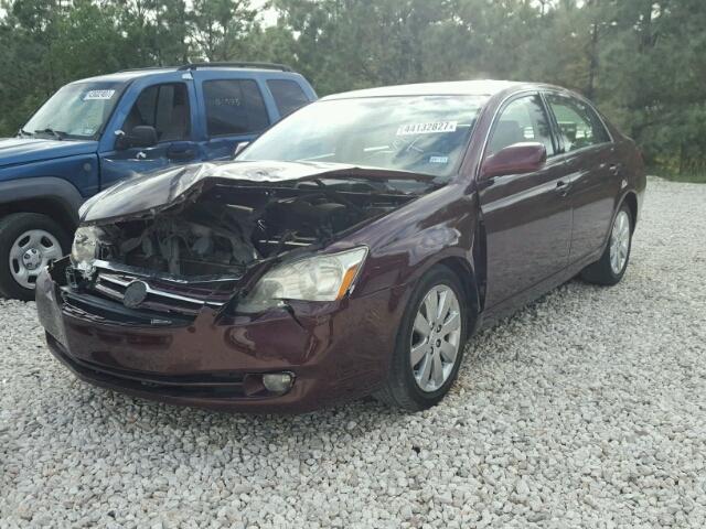 4T1BK36B77U179939 - 2007 TOYOTA AVALON MAROON photo 2