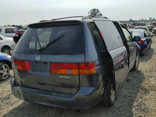 5FNRL18753B026167 - 2003 HONDA ODYSSEY EX GREEN photo 4