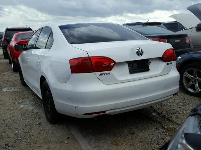 3VWDX7AJ9DM290543 - 2013 VOLKSWAGEN JETTA SE Ağ foto 3