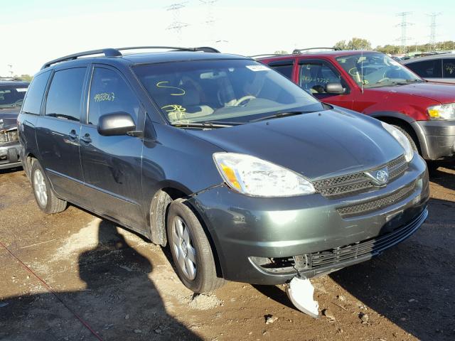 5TDZA22C14S083920 - 2004 TOYOTA SIENNA GRAY photo 1