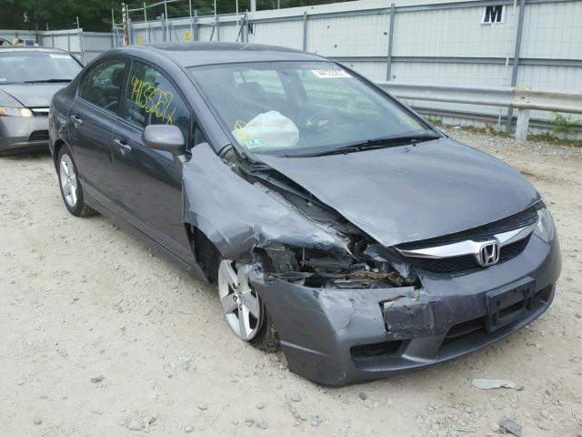 2HGFA1F61AH511207 - 2010 HONDA CIVIC GRAY photo 1