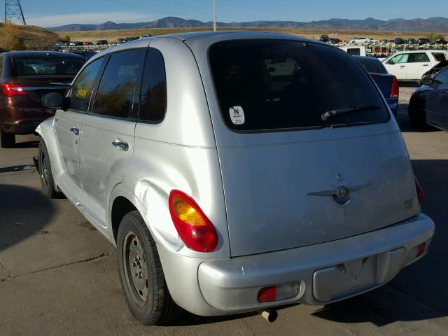 3C4FY58B25T630067 - 2005 CHRYSLER PT CRUISER SILVER photo 3