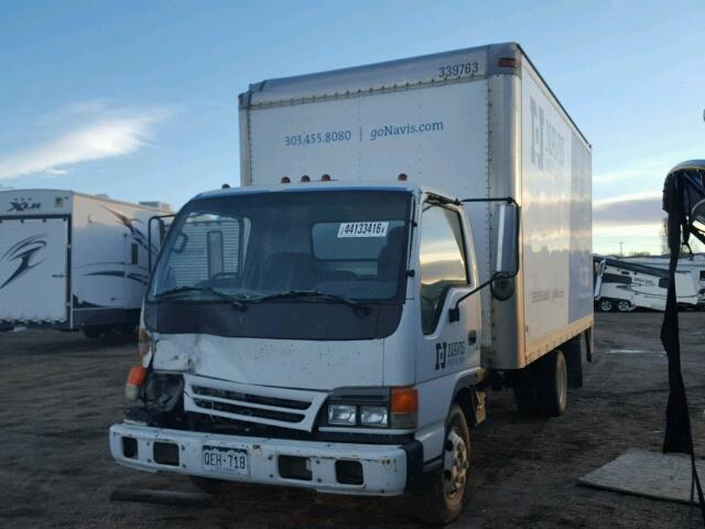 JALC4B149Y7001633 - 2000 ISUZU NPR WHITE photo 2