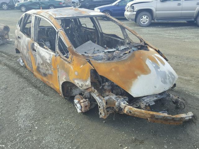 JHMGE8H43AS019698 - 2010 HONDA FIT SPORT BURN photo 1