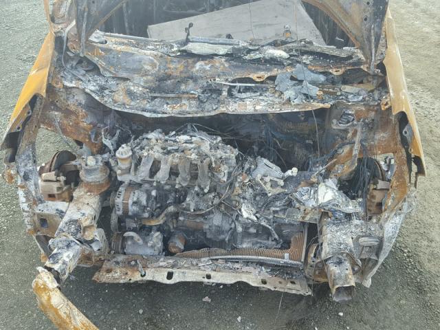 JHMGE8H43AS019698 - 2010 HONDA FIT SPORT BURN photo 7