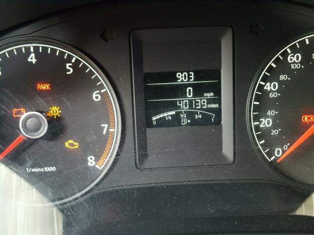 3VW1K7AJ0EM376598 - 2014 VOLKSWAGEN JETTA BASE 红色 照片 8