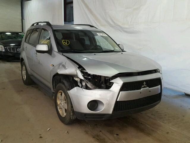 JA4AT2AW9AZ006929 - 2010 MITSUBISHI OUTLANDER SILVER photo 1