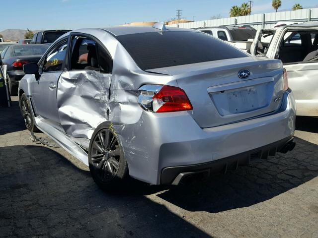 JF1VA1A61F9835336 - 2015 SUBARU WRX SILVER photo 3