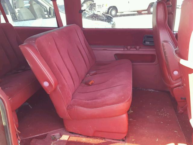 1P4GH44R8PX522380 - 1993 PLYMOUTH GRAND VOYA RED photo 6