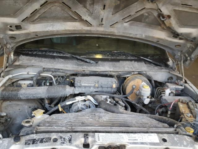 1B7KC23Z61J273493 - 2001 DODGE RAM 2500 GRAY photo 7