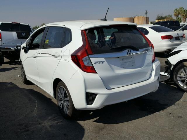 3HGGK5H9XGM702943 - 2016 HONDA FIT EX WHITE photo 3