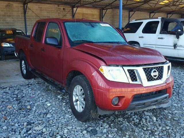 1N6AD0EV6HN702252 - 2017 NISSAN FRONTIER S RED photo 1