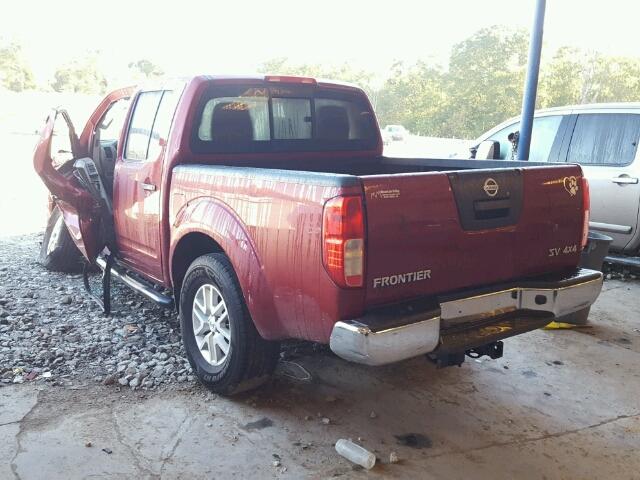 1N6AD0EV6HN702252 - 2017 NISSAN FRONTIER S RED photo 3