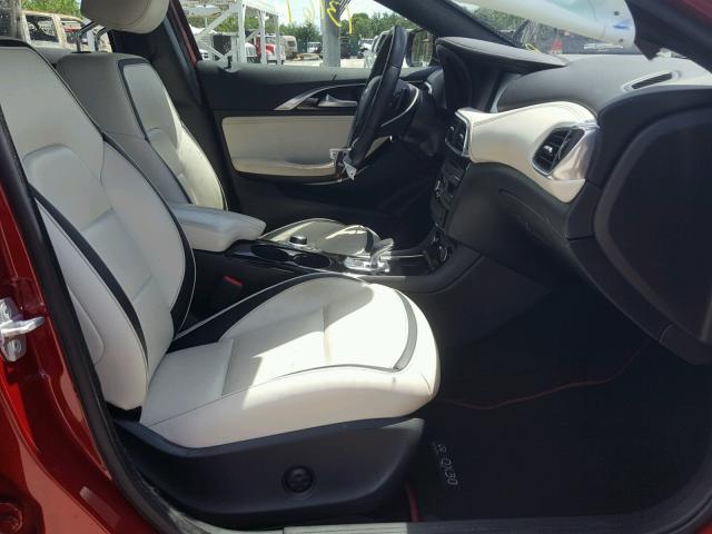 SJKCH5CP5JA048873 - 2018 INFINITI QX30 BASE RED photo 5