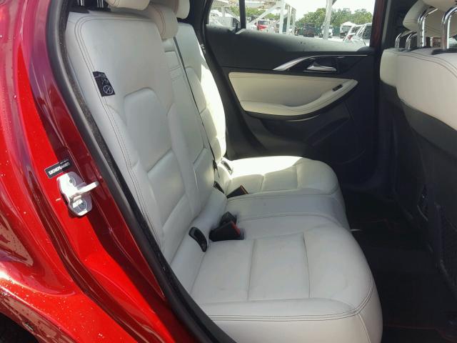 SJKCH5CP5JA048873 - 2018 INFINITI QX30 BASE RED photo 6