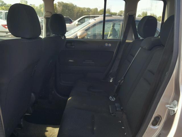 JTLKT324264045125 - 2006 TOYOTA SCION XB Plata foto 6