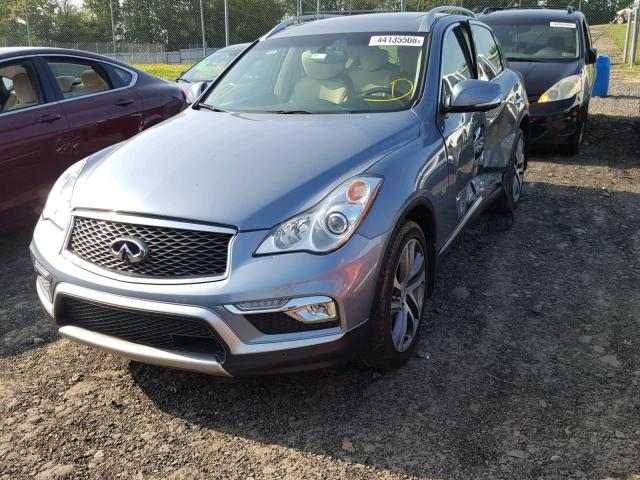 JN1BJ0RR1GM262994 - 2016 INFINITI QX50 GRAY photo 2