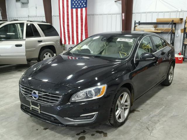 YV1612FS6E1280627 - 2014 VOLVO S60 T5 BLACK photo 2