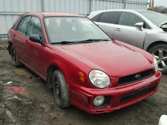 JF1GG65562H805447 - 2002 SUBARU IMPREZA TS RED photo 1