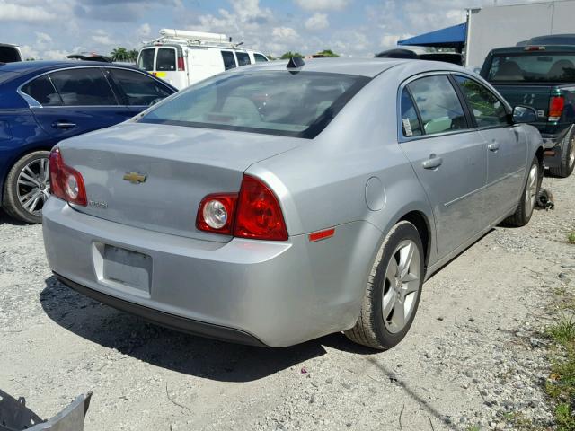 1G1ZB5E08CF229267 - 2012 CHEVROLET MALIBU LS SILVER photo 4