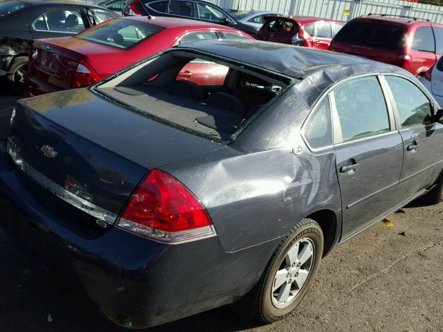 2G1WT55N881310201 - 2008 CHEVROLET IMPALA BLUE photo 9