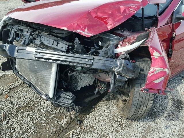 5NPE24AF0FH137154 - 2015 HYUNDAI SONATA SE RED photo 9