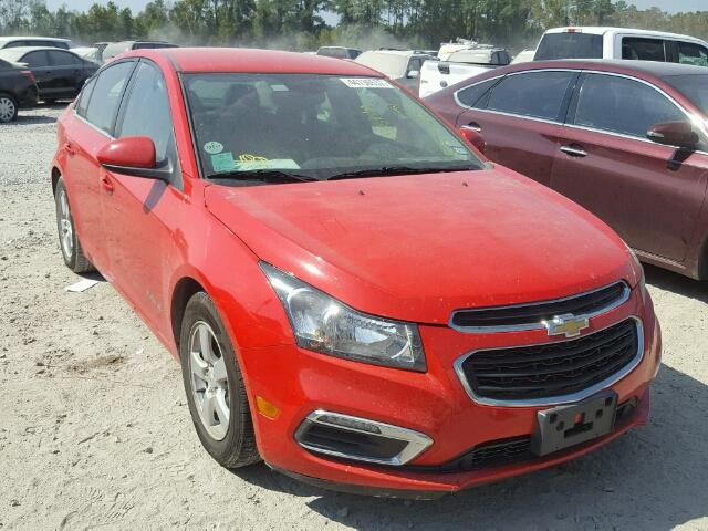 1G1PC5SB7F7131548 - 2015 CHEVROLET CRUZE LT RED photo 1