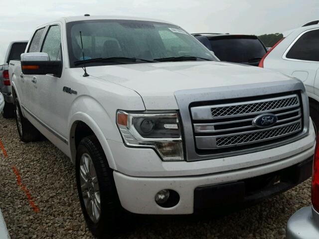 1FTFW1CF2DFA53381 - 2013 FORD F150 SUPER WHITE photo 1