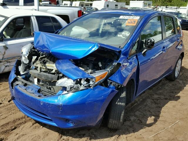 3N1CE2CP3FL389802 - 2015 NISSAN VERSA NOTE BLUE photo 2