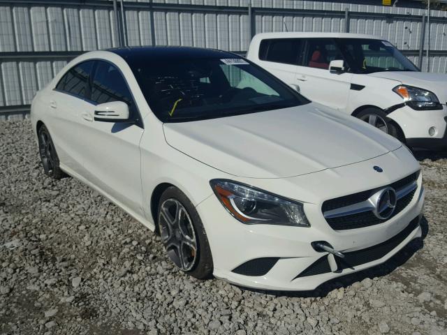 WDDSJ4EB2EN160260 - 2014 MERCEDES-BENZ CLA 250 WHITE photo 1