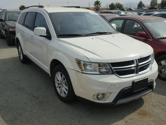 3C4PDCBG5FT616562 - 2015 DODGE JOURNEY SX WHITE photo 1