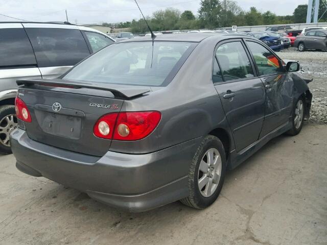 2T1BR32E96C694680 - 2006 TOYOTA COROLLA CE GRAY photo 4