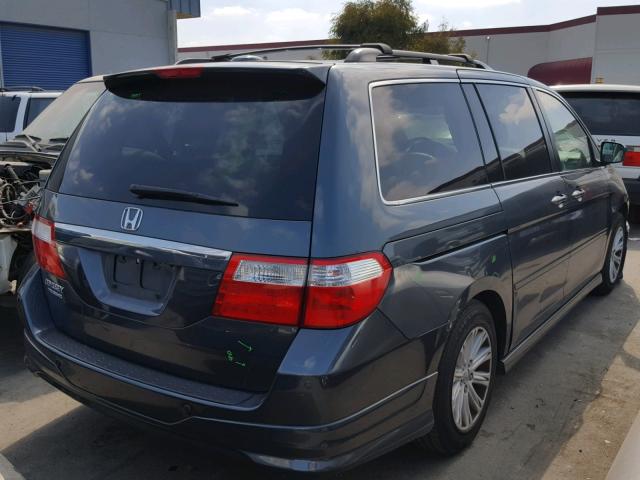 5FNRL38886B110301 - 2006 HONDA ODYSSEY TO CHARCOAL photo 4