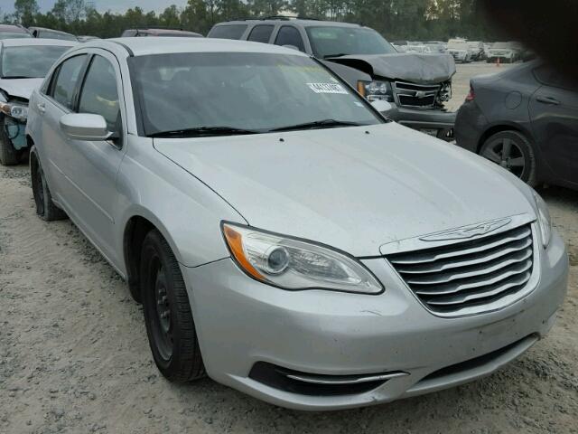 1C3CCBAB4CN214193 - 2012 CHRYSLER 200 LX SILVER photo 1