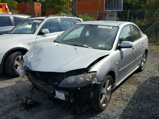 JM1BK324861511382 - 2006 MAZDA 3 S SILVER photo 2