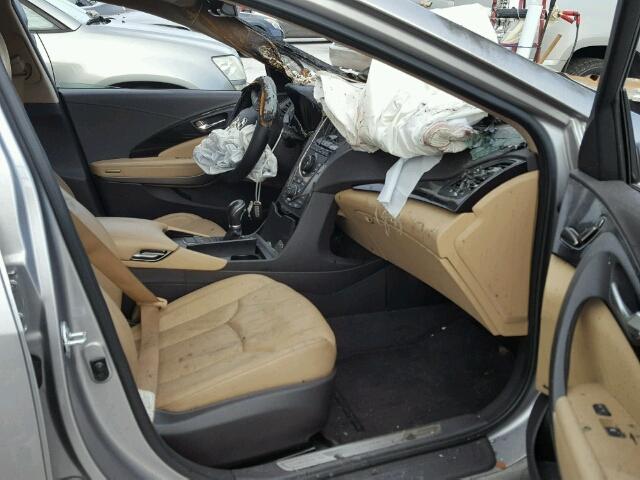 KMHFG4JG0DA206696 - 2013 HYUNDAI AZERA GRAY photo 5