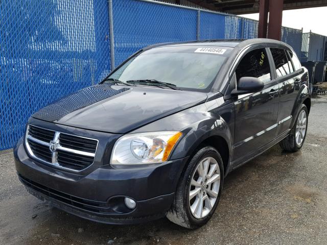 1B3CB5HAXBD111377 - 2011 DODGE CALIBER HE CHARCOAL photo 2