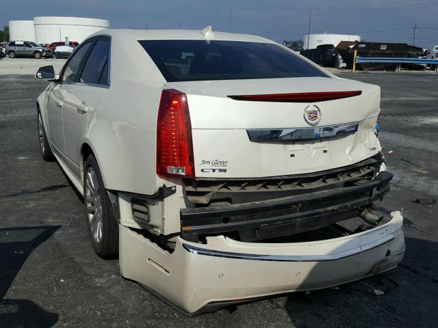 1G6DP5E39D0168192 - 2013 CADILLAC CTS PREMIU WHITE photo 3