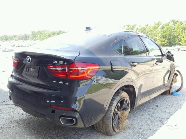 5UXKU0C5XJ0G69867 - 2018 BMW X6 SDRIVE3 BLACK photo 4