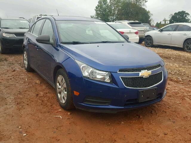 1G1PD5SH5C7259736 - 2012 CHEVROLET CRUZE LS BLUE photo 1