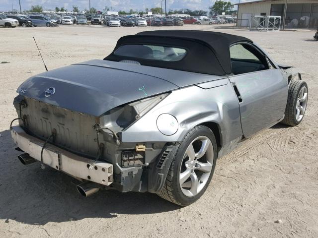 JN1AZ36A76M451037 - 2006 NISSAN 350Z ROADS SILVER photo 4