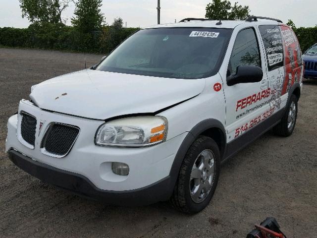 1GMDU03197D192740 - 2007 PONTIAC MONTANA SV WHITE photo 2