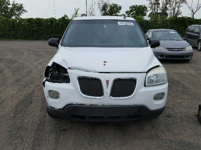 1GMDU03197D192740 - 2007 PONTIAC MONTANA SV WHITE photo 9