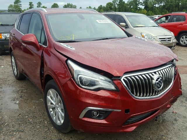 LRBFXBSA4HD008340 - 2017 BUICK ENVISION E RED photo 1