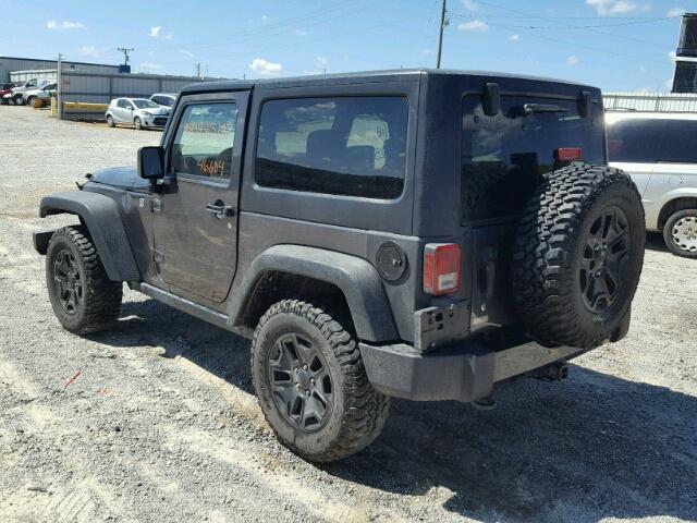 1C4AJWAG5EL272047 - 2014 JEEP WRANGLER S 灰色 照片 3