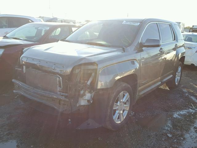 2GKALMEK8C6199764 - 2012 GMC TERRAIN SL GRAY photo 2