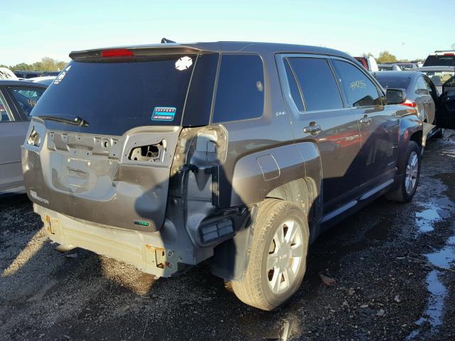 2GKALMEK8C6199764 - 2012 GMC TERRAIN SL GRAY photo 4