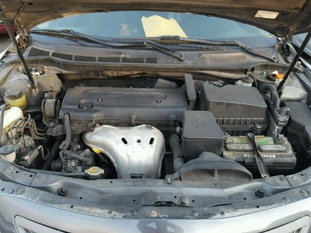 4T1BE46K89U355896 - 2009 TOYOTA CAMRY BASE GRAY photo 7