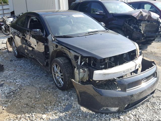 JTKDE177460115472 - 2006 TOYOTA SCION TC BLACK photo 1