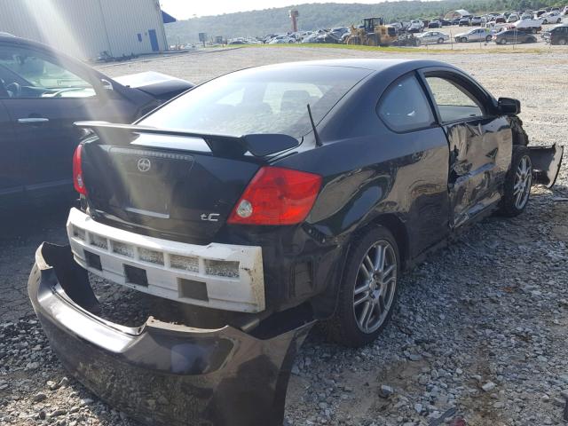 JTKDE177460115472 - 2006 TOYOTA SCION TC BLACK photo 4